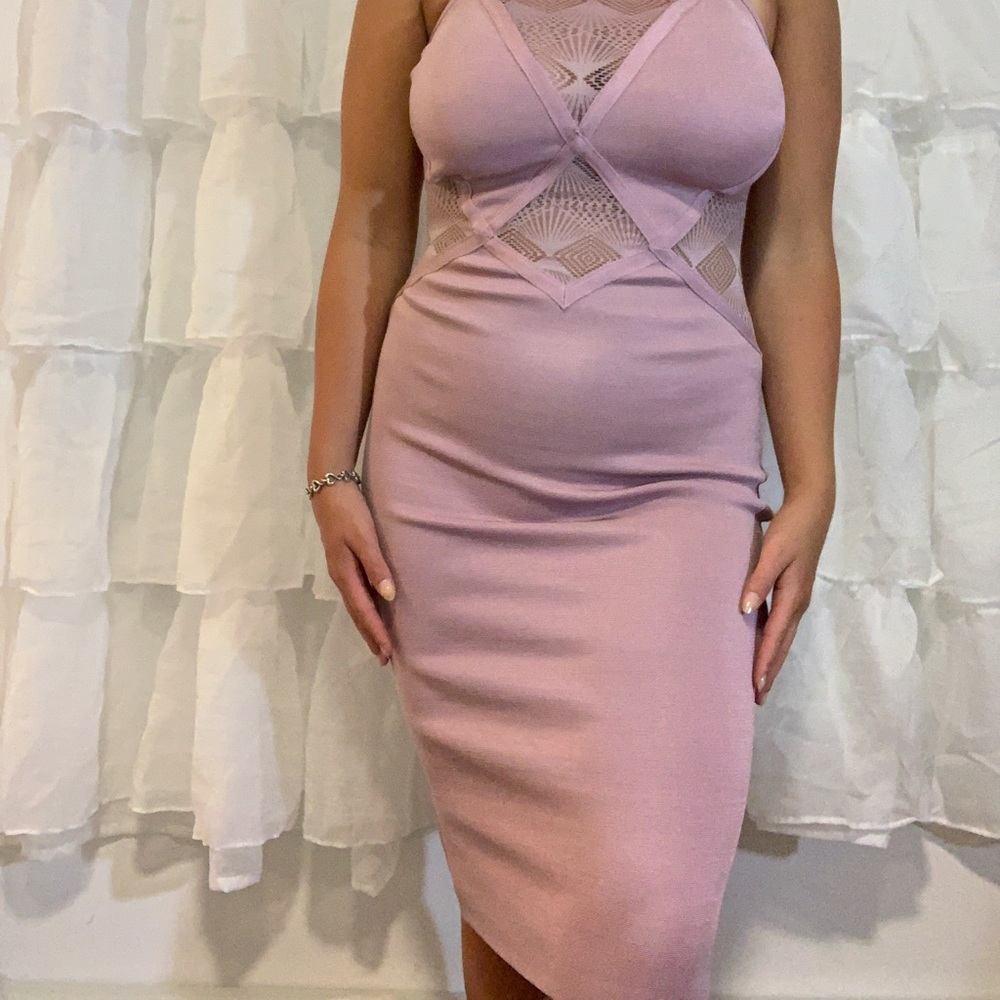 Pink Cocktail Dress - Picture 5 of 7